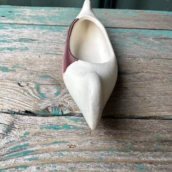 VTG Navajo Pottery Canoe‎ Boat Ceramic Figurine Native American Signed 9" - Picture 10 of 11